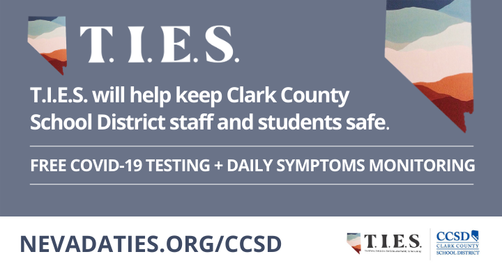 CCSD Partners with TIES for free COVID-19 Testing