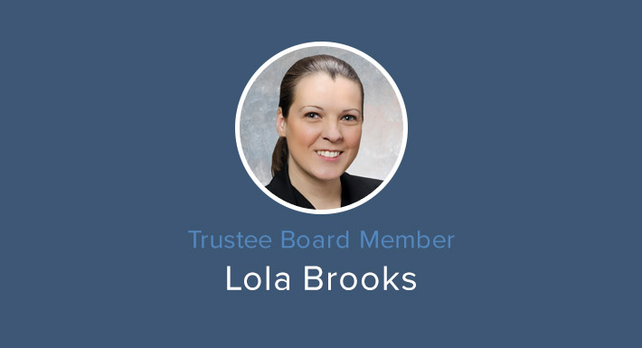 Trustee Lola Brooks