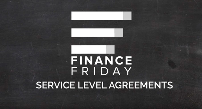 Finance Fridays - Service Level Agreements
