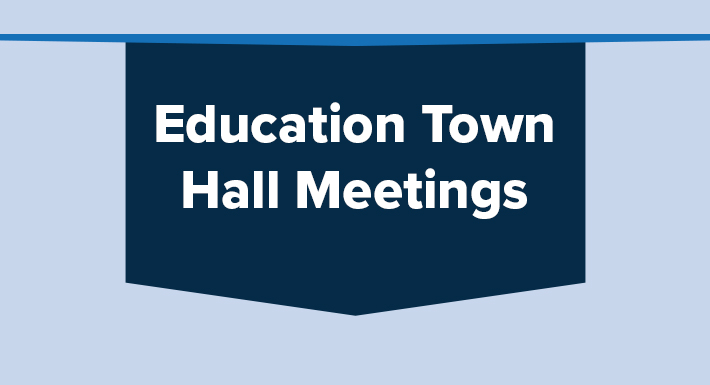 Education town hall meetings, 2019, 2