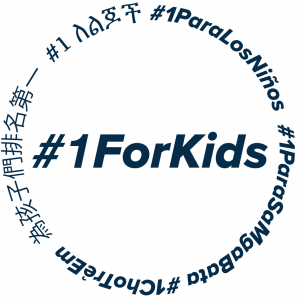 #1forKids circle