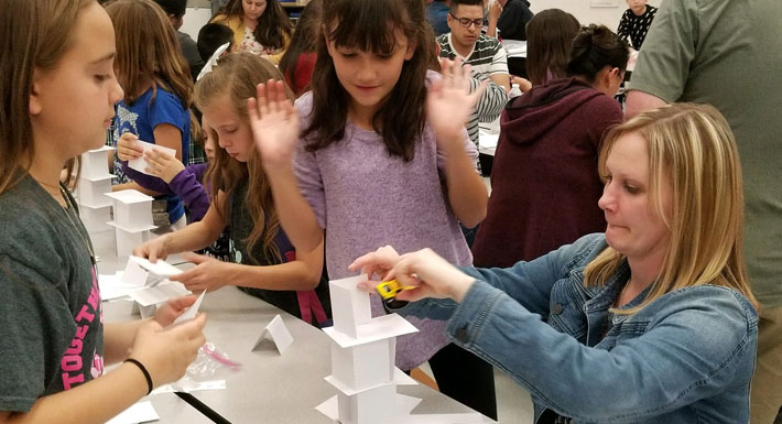 CCSD’s hands-on workshops assist parents in becoming more knowledgeable about STEAM