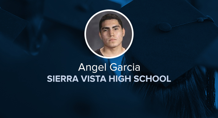 Sierra Vista HS Star Graduate Angel Garcia