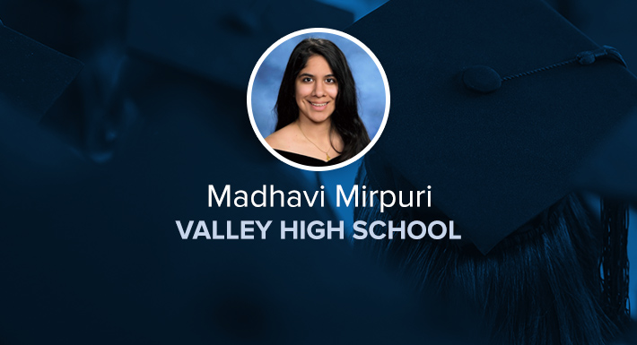 Valley HS Star Graduate Madhavi Mirpuri