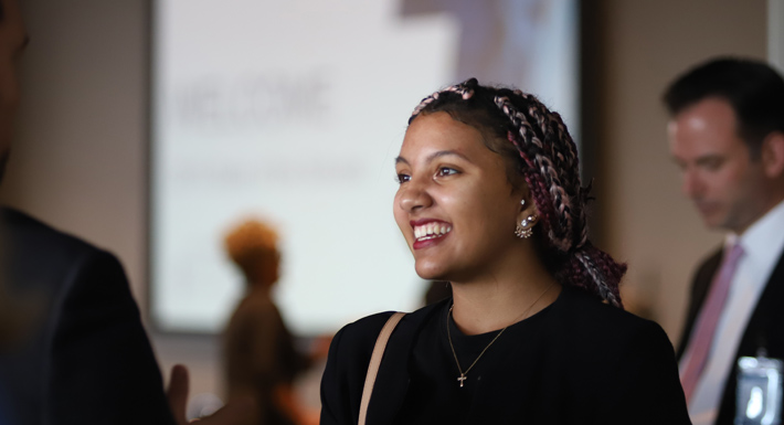 Jayla Scott at the 2019 State of the Schools