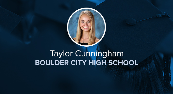 Boulder City HS Star Graduate Taylor Cunningham