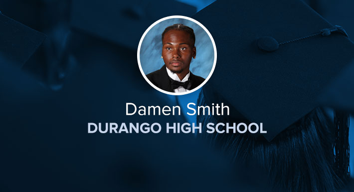 Durango HS Star Graduate Damen Smith