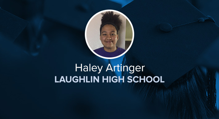 Laughlin HS Star Graduate Haley Artinger