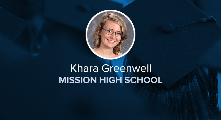 Mission HS Star Graduate Khara Greenwell