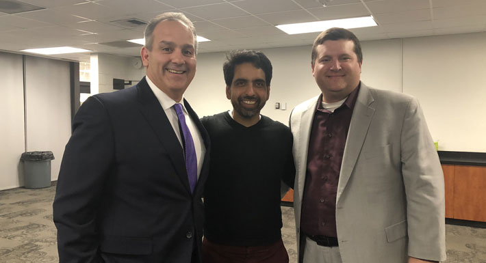 Superintendent Jara with Sal Khan