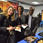 Employees at a recognition event