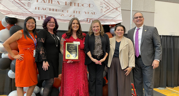 CCSD teacher recognized as 2024 State Teacher of the Year