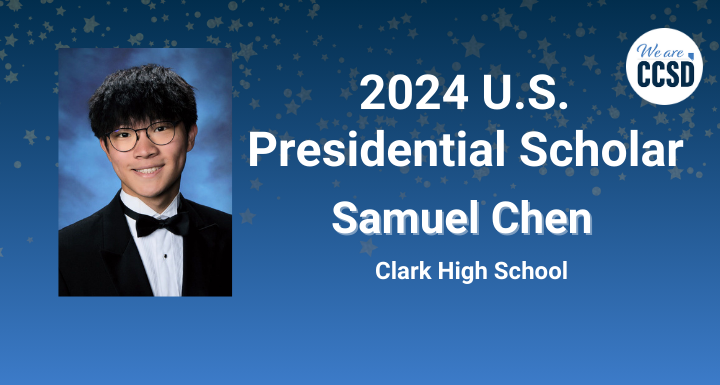 CCSD senior named 2024 Presidential Scholar