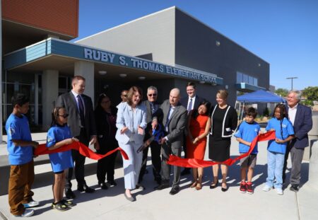 Ruby S. Thomas Elementary School Ribbon Cutting