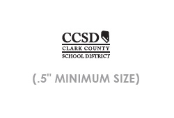 Smallest logo size allowed (.5")