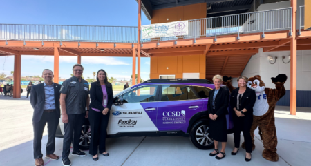 CCSD Receives “Subaru Loves Learning School Supply Vehicle”