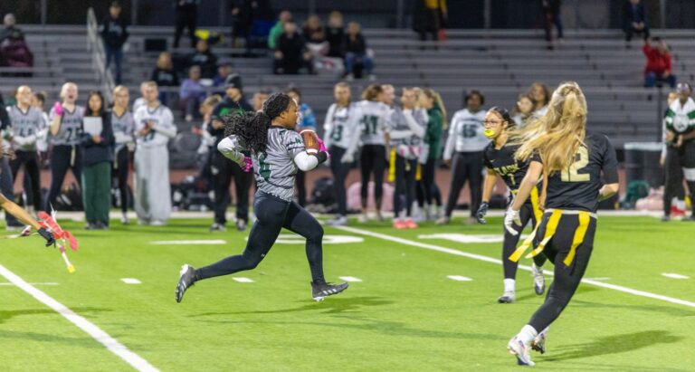 Palo Verde High School played Clark High School last week, part of a full slate of games to usher in the flag football season.