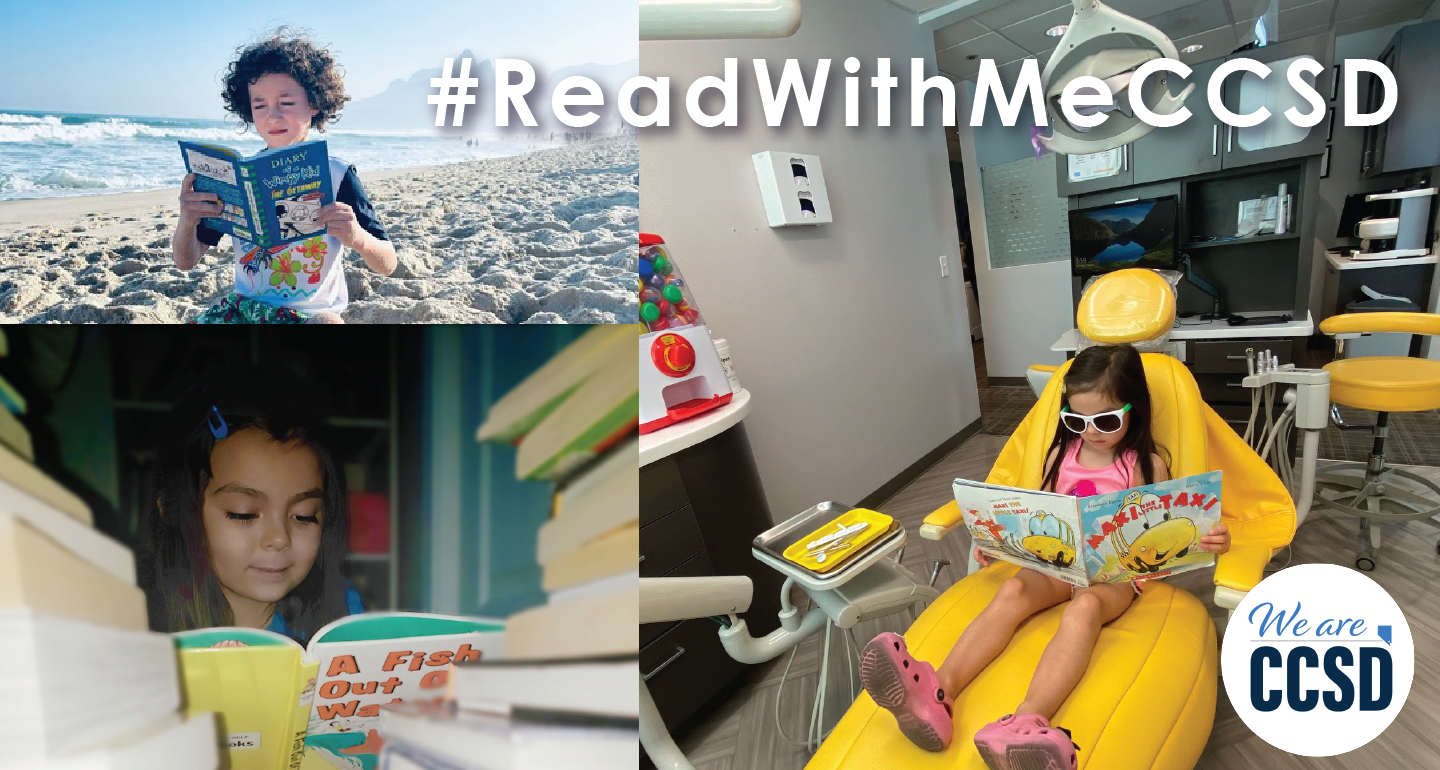 #ReadWithMeCCSD Summer Reading Photo Contest