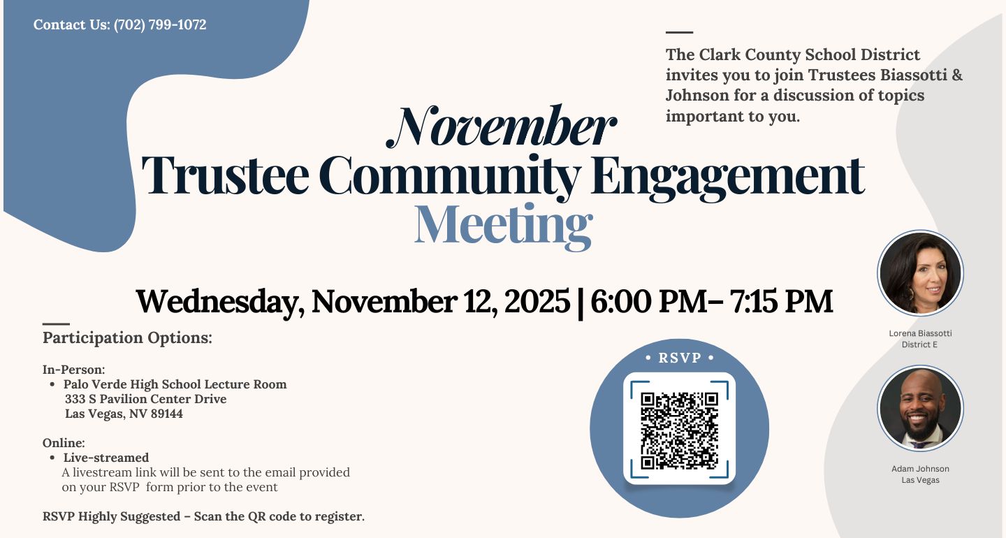 CCSD Invites Families to Community Engagement Meeting