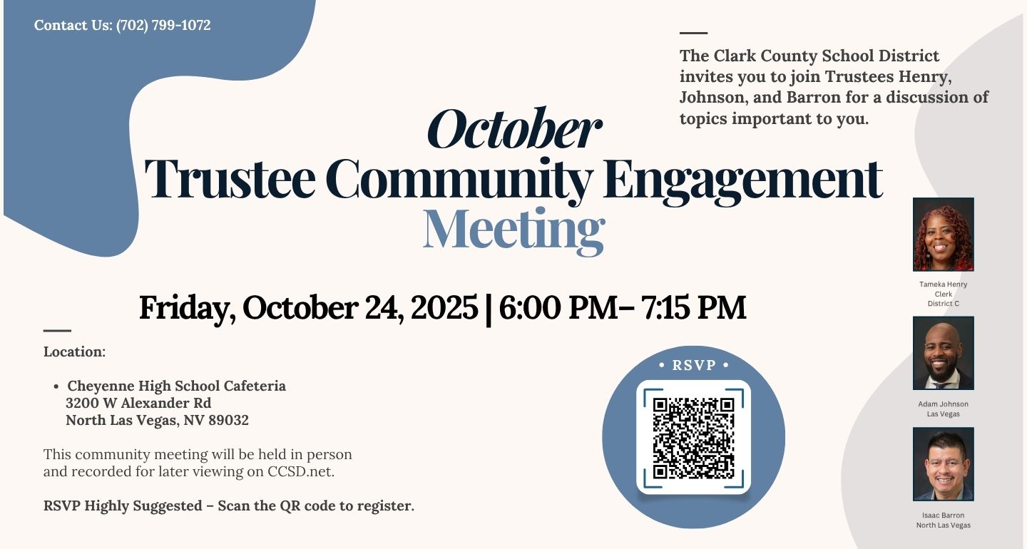 CCSD Invites Families to Community Engagement Meeting