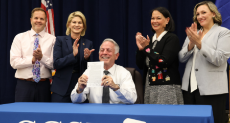 Gov. Lombardo Visits CCSD School for AB6 Ceremonial Signing