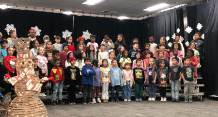 Frank Kim ES Honors Christmas Tradition