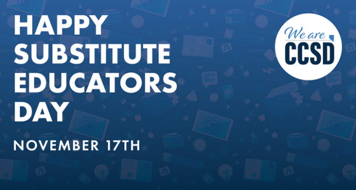 Newsroom | CCSD Celebrates Substitute Educators Day Nov. 17