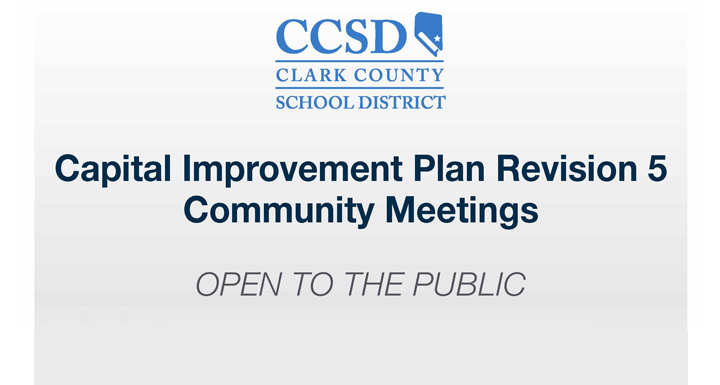 Capital Improvement Plan Revision 5 Community Meetings