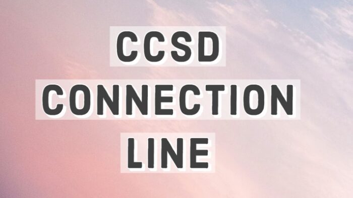 CCSD Connection Line