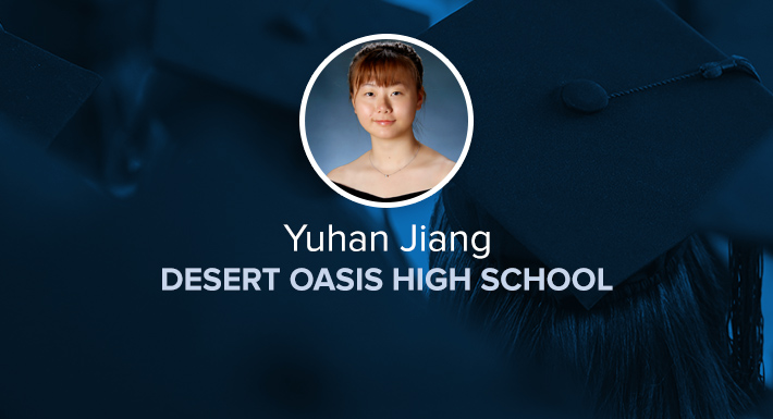 Desert Oasis HS Star Graduate Yuhan Jiang