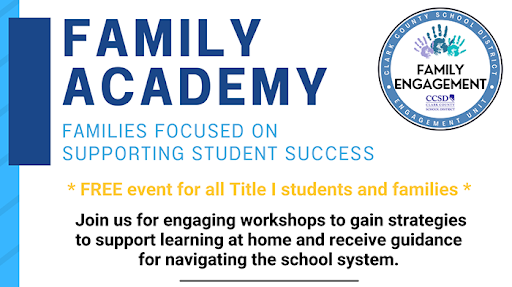 CCSD invites community to Family Academy workshops
