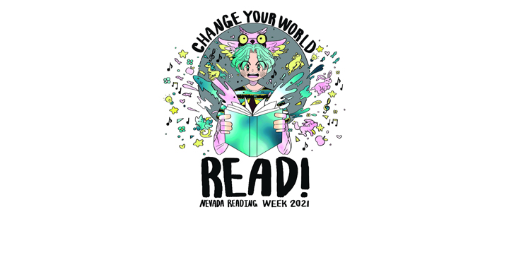 Nevada Reading Week is March 1-5, 2021
