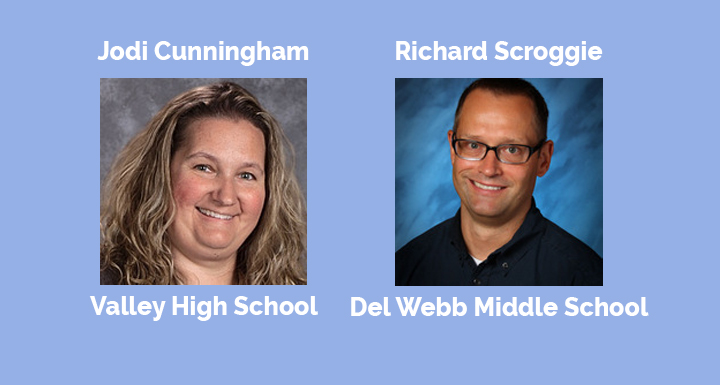 Two CCSD teachers are finalists for Math and Science Awards