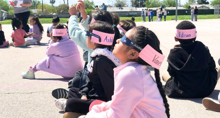 CCSD students observe and learn from solar eclipse