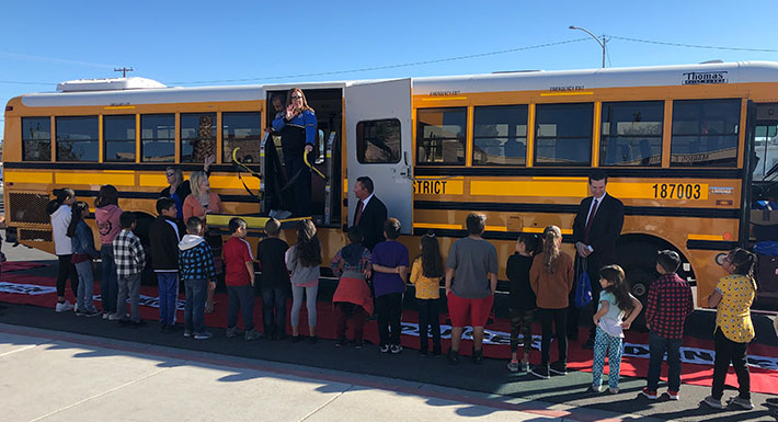 CCSD celebrates National School Bus Safety Week